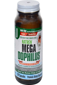 Thumbnail for Natren Megadophilus Dairy Free, Capsules, 90-Count