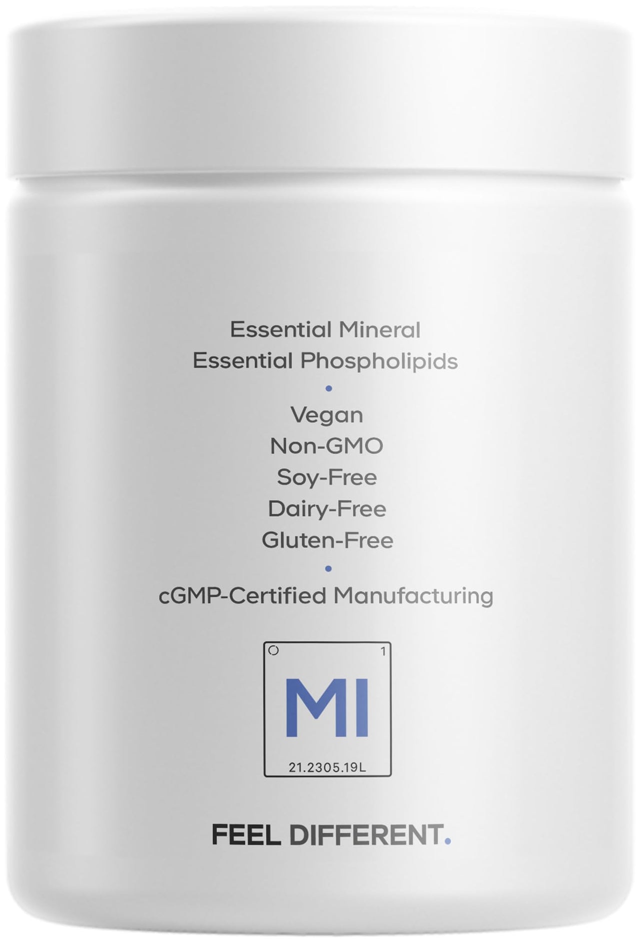 Codeage Liposomal Magnesium L-Threonate Supplement, Patented Magtein Magnesium Threonate for Brain Health, Memory and Cognitive Function Support, Bioavailable, Non-GMO - 90 Capsules