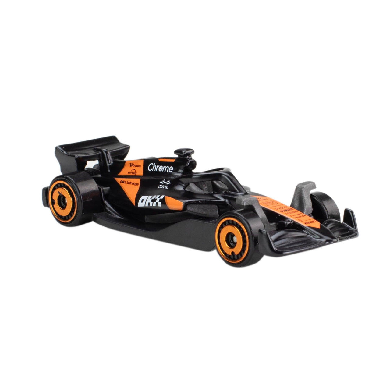 Hot Wheels Toy Cars Formula 1 5-Pack, Set of 5 1:64 Scale Die-Cast Vehicles Featuring F1 Racing Team Decos, Collectible Race Cars