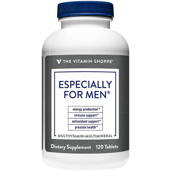 The Vitamin Shoppe Men's Multivitamin - Complete Daily Multi with Essential Vitamins & Minerals for Men's Health (120 Tablets)