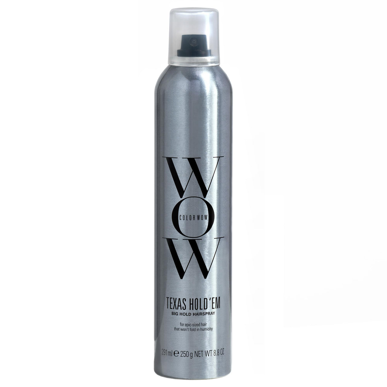COLOR WOW Texas Hold 'Em Big Hold Hairspray - Hair Spray Extra Hold for all-day styles | UV + Heat Protectant | Less wet, fast-drying