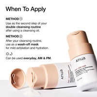 Thumbnail for ANUA Rice Enzyme Brightening Cleansing Powder, Exfoliating Powder-to-Foam Cleanser, Smooth Texture & Clarity, Hydrating & Gentle Formula, Korean Skincare,1.41 fl.oz