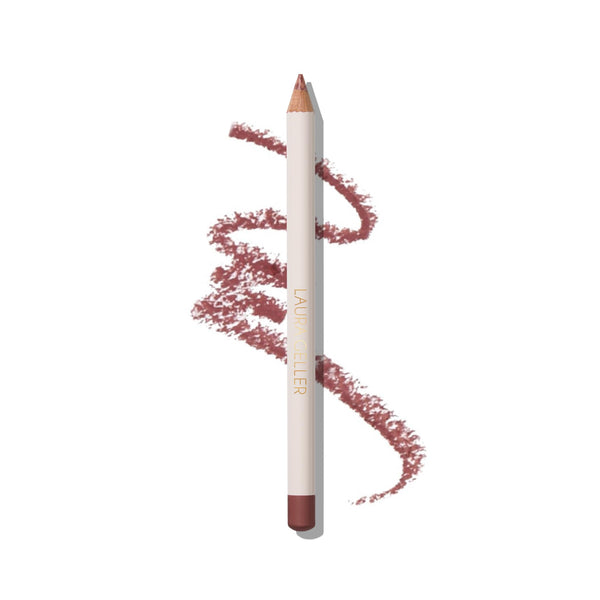 LAURA GELLER NEW YORK Marble Lips Multidimensional Liner, Nouveau Neutral - Marbleized Smooth Glide Sharpenable Lip Liner for Fuller Lips