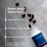 Thumbnail for Blueprint Bryan Johnson Essential Softgel Supplement - Lutein, Zeaxanthin, Lycopene, Vitamin K1 & K2 MK-7 & MK-4 - Optimal Vision, Bone Support - Vegan, All Ages (30 Servings)