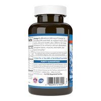 Thumbnail for Carlson Omega-3 + D, 600 mg Omega-3s with EPA & DHA + 2,000 IU Vitamin D3, Wild-Caught Fish Oil, Norwegian-Sourced Omega-3 Supplement, Heart, Brain & Bone Support, 50 Soft Gels