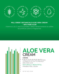 Thumbnail for Mill Creek Aloe Vera Cream - 4 oz