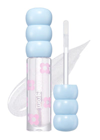 Thumbnail for COLORGRAM Fruity Glass Tint Pearl Gloss | Long Lasting & Waterproof Lip Stain | Glossy Transparent Dewy Lip Gloss with subtle Pink Glitter, Buildable & Blendable for Glowing, Sparkling effect 0.11 Oz.