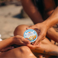 Thumbnail for Badger Reef Safe Sunscreen Tin, Unscented SPF 40 Sport Mineral Sunscreen, 98% Organic, 80min Water Resistant Travel Size Hawaii Approved, 2.4 oz Tin