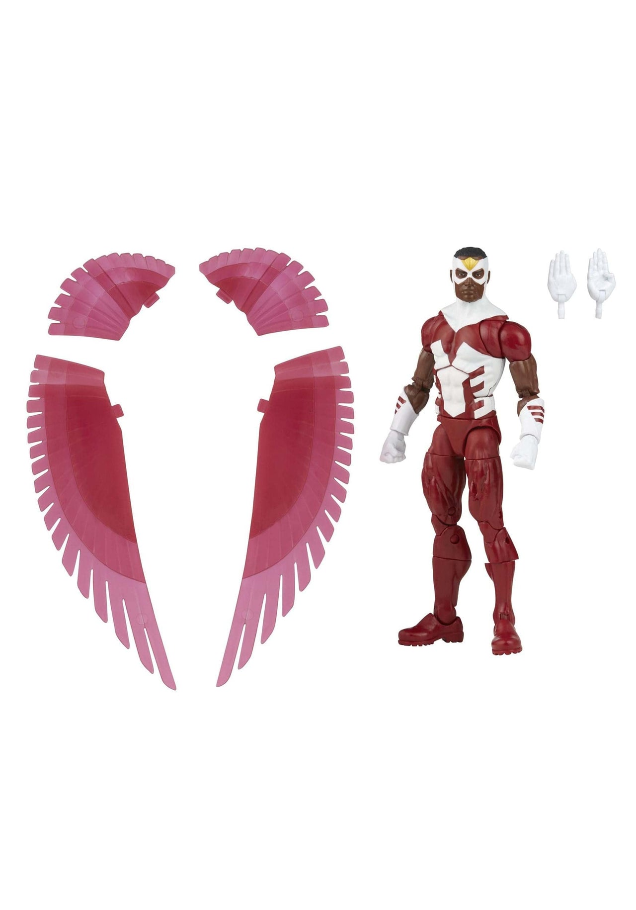 Marvel Legends Series Marvel’s Falcon 6-inch Retro Packaging Action Figure Toy, 3 Accessories