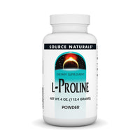 Thumbnail for Source Naturals L-Proline Powder - 4 Ounce