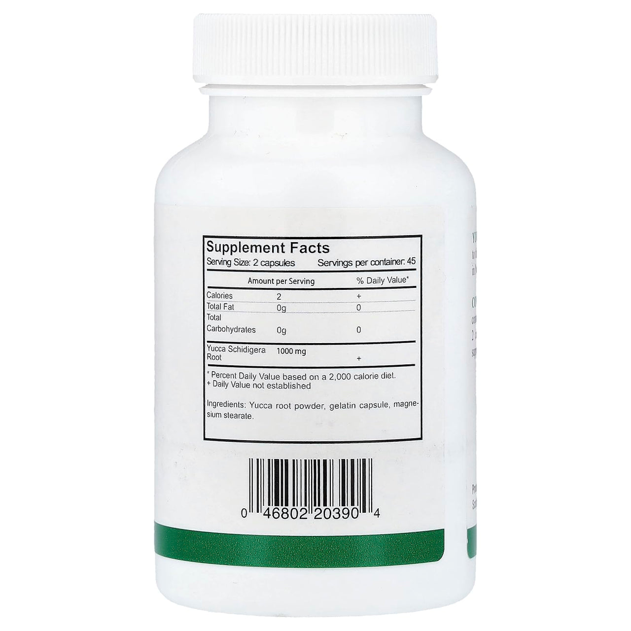 Arizona Natural Yucca Root, 90 Capsules (500 mg per Capsule)