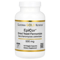Thumbnail for EpiCor, Dried Yeast Fermentate, 500 mg, 120 Veggie Capsules, California Gold Nutrition
