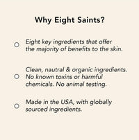 Thumbnail for Eight Saints Vitamin C Serum For Face, Anti Aging Facial Serum, Hyaluronic Acid, Vitamin E, Organic Aloe Vera and Jojoba Oil, Hydrating & Brightening Serum for Dark Spots, Fine Lines and Wrinkles, 1oz