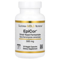 Thumbnail for California Gold Nutrition EpiCor®, Dried Yeast Fermentate, 500 mg, 30 Veggie Capsules