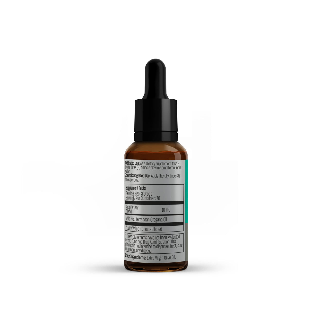 TALYA Oregano Oil 0.34 fl.oz | Oil of Oregano Liquid | Immune Support, High Carvacrol, Digestive Health | Non-GMO | Vegan | Mediterranean Oregano