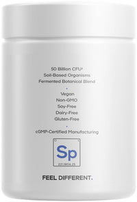 Thumbnail for Codeage SBO Probiotics, 50 Billion CFUs Per Serving, Multi Strain Soil Based Organisms Blend and Organic Fermented Botanical Blend, Shelf-Stable - 2 Pack
