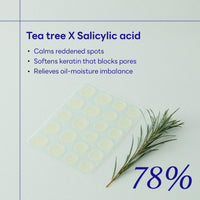 Thumbnail for Mediheal Derma Clear Teatree Treatment Spot Patch (44 Counts) - Acne Relief, Oil and Moisture Balance with Teatree & Salicylic Acid