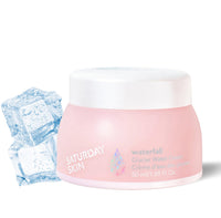 Thumbnail for Saturday Skin Waterfall Glacier Water Face Cream – Oil Free Korean Face Moisturizer for Oily Skin, Lightweight Gel Face Moisturizer & Cute Moisturizer, Day & Night Korean Night Cream(1.69 Fl Oz/50ml)