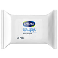 Thumbnail for Cetaphil Gentle Makeup Removing Face Wipes, Daily Cleansing Facial Towelettes Gently Remove Makeup, Fragrance and Alcohol Free, 25 Count