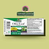 Thumbnail for Nature's Answer Olive Leaf Extract, Alcohol-Free, Non-GMO, Vegan, Gluten-Free, Made in USA, 2 Ounce | Olive Leaf Extract for Wellness