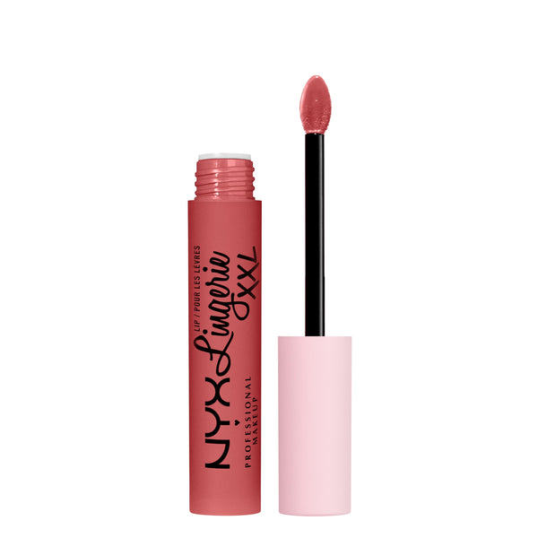 NYX PROFESSIONAL MAKEUP Lip Lingerie XXL Matte Liquid Lipstick - Xxpose Me (Peach Pink)