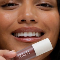 Thumbnail for Summer Fridays Dream Lip Oil - Tinted Lip Oil with Moisturizing Sheer Coverage, High-Shine and Deep Hydration - Non-Sticky Formula for Long-Lasting Softness - Rosewood Nights (0.15 Oz)