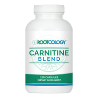 Thumbnail for Rootcology by Dr. Izabella Wentz | Carnitine Blend | L-Carnitine & Acetyl-L-Carnitine Formula | Ideal for Vegetarians | 120 Capsules