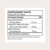 Thumbnail for THORNE - Brain Factors - Brain Health Supplement with Nicotinamide Riboside, Coffee Fruit Extract & Betaine Anhydrous - Supports Learning, Memory & Cognition* - 30 Servings