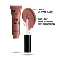 Thumbnail for NYX PROFESSIONAL MAKEUP Sweet Cheeks Soft Cheek Tint, Cream Blush - Nude'Tude