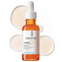 Thumbnail for La Roche-Posay Pure 12% Vitamin C Oil Control Serum For Face With Hyaluronic Acid & Salicylic Acid, Hydrating Face Serum for Oily & Combination Skin, Boost Radiance & Reduce Wrinkles
