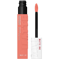 Thumbnail for Maybelline Super Stay Matte Ink Liquid Lipstick Makeup, Long Lasting High Impact Color, Up to 16H Wear, Poet, Light Rosey Nude, 1 Count, Packaging May Vary