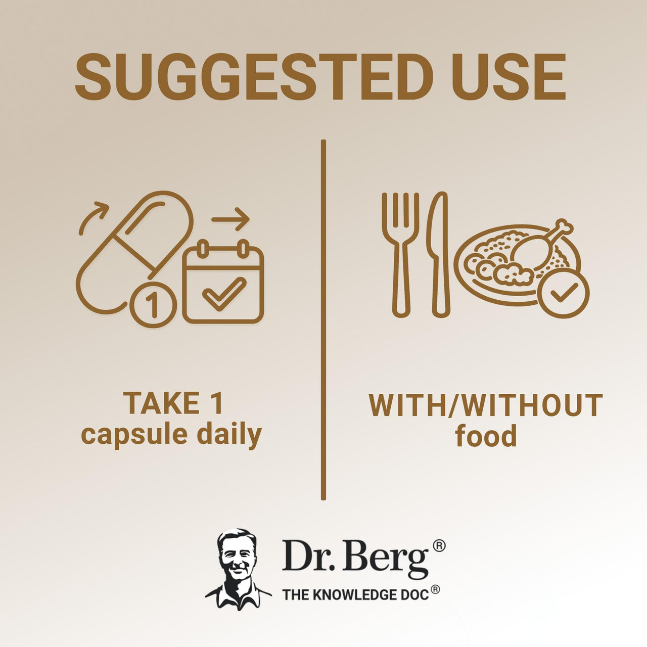 Dr. Berg Maximum Strength 2-in-1 Vitamin D3 K2 10,000 IU | Naturally Derived D3 | 4X Lab-Tested & Verified | High Absorption Formula | K2 D3 Vitamin Supplement - 120 Capsules