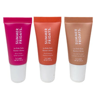 Thumbnail for Summer Fridays Limited Edition The Sweet Summer Minis Lip Butter Balm Set - Berry Sorbet, Peach Granita & Sea Salt Caramel