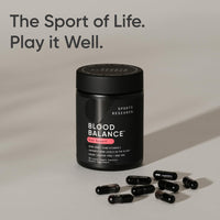 Thumbnail for Sports Research® Blood Balance Iron Supplement - 36 MG Iron + Folate & Vitamin C for Absorption - Red Blood Cell Support for Women & Men* - Vegan Certified · Non-GMO · Gluten-Free - 90 Capsules