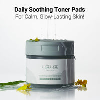 Thumbnail for NEAF NEAF Soothing Calm Toner Pad, Daily Gentle Exfoliating & Hydrating Facial Pads for Intense Soothing Care, Heartleaf Extract and CICA for Sensitive Skin Safe, Korean Skincare (60 Pads)