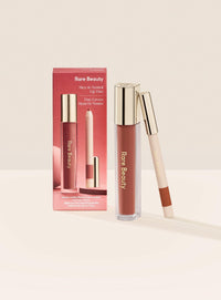 Thumbnail for Rare Beauty by Selena Gomez Nice & Neutral Lip Duo, 1 Count (Pack of 1), Rose Brown