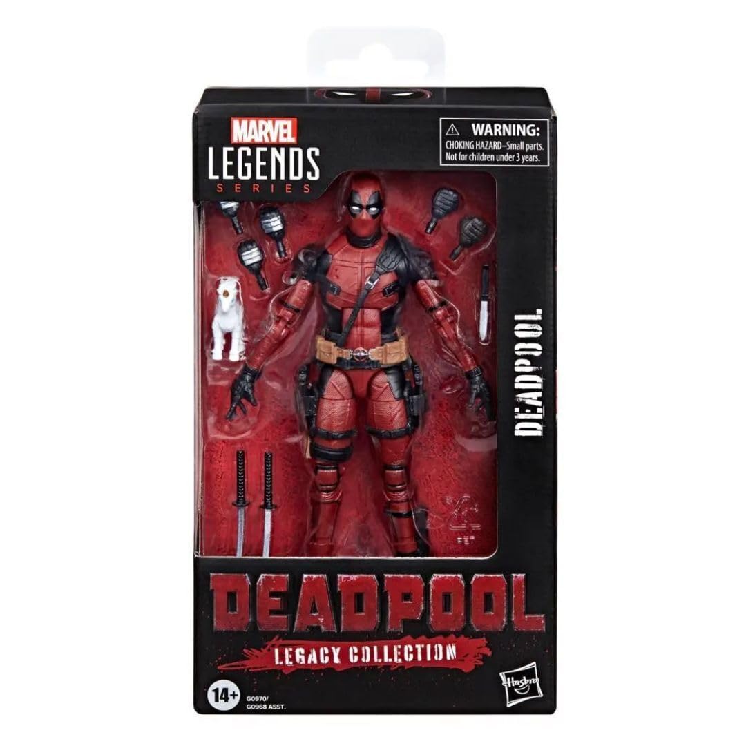 Marvel Legends Series Deadpool, Deadpool 2 Adult Collectible 6-Inch Action Figure