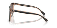 Thumbnail for Coach HC8381U Universal Fit Sunglasses, Black/Transparent Blush/Brown Purple Grey Gradient, 54 mm