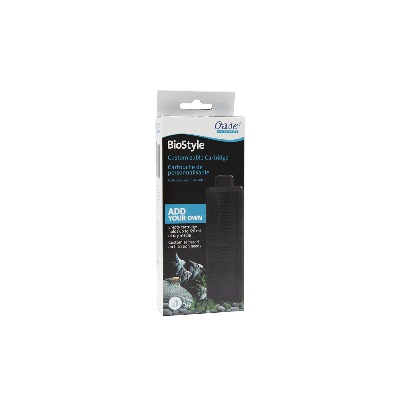 OASE Indoor Aquatics BioStyle Customizable Cartridge, Black (84250)