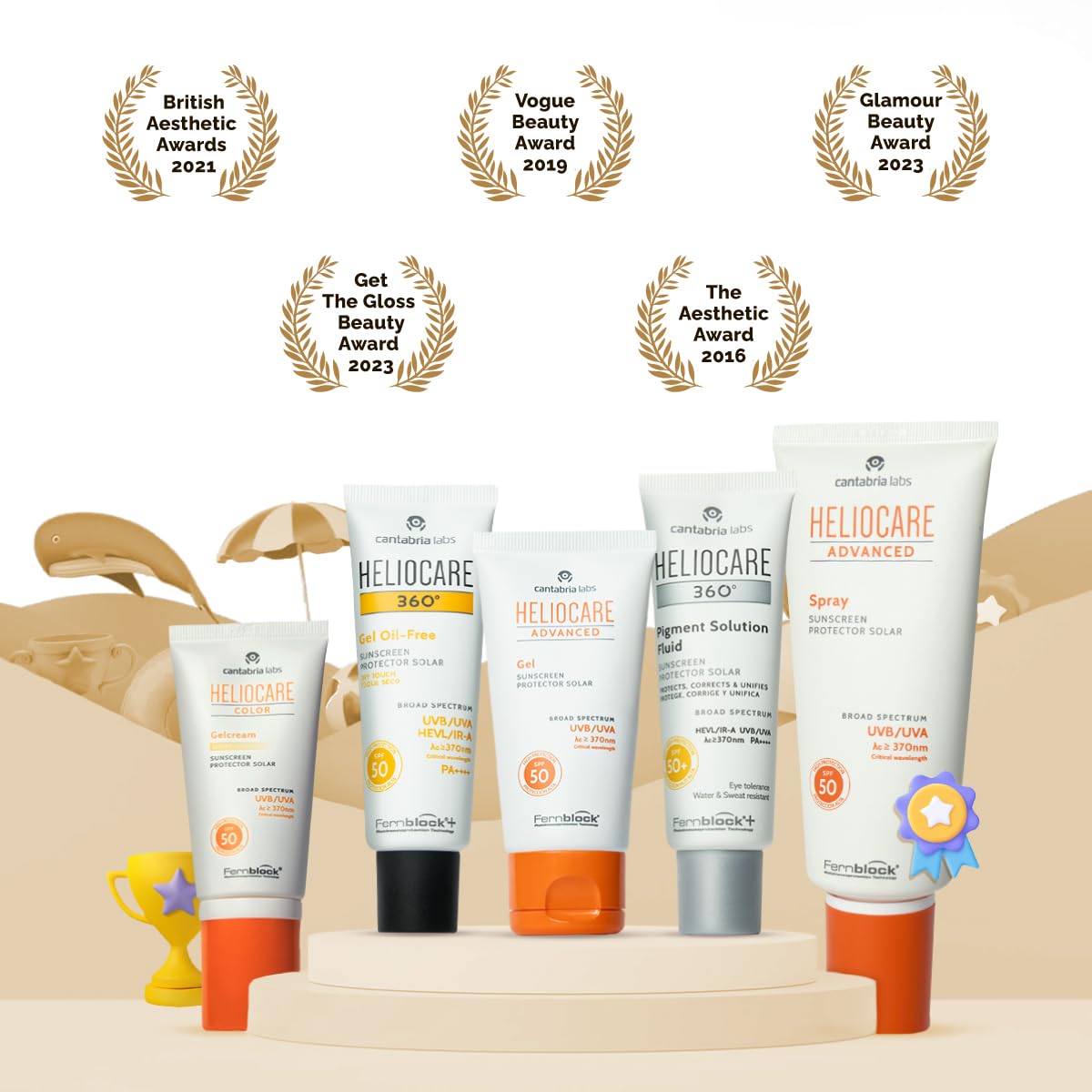 Heliocare Advanced Sun Screen Spray SPF 50 200ml