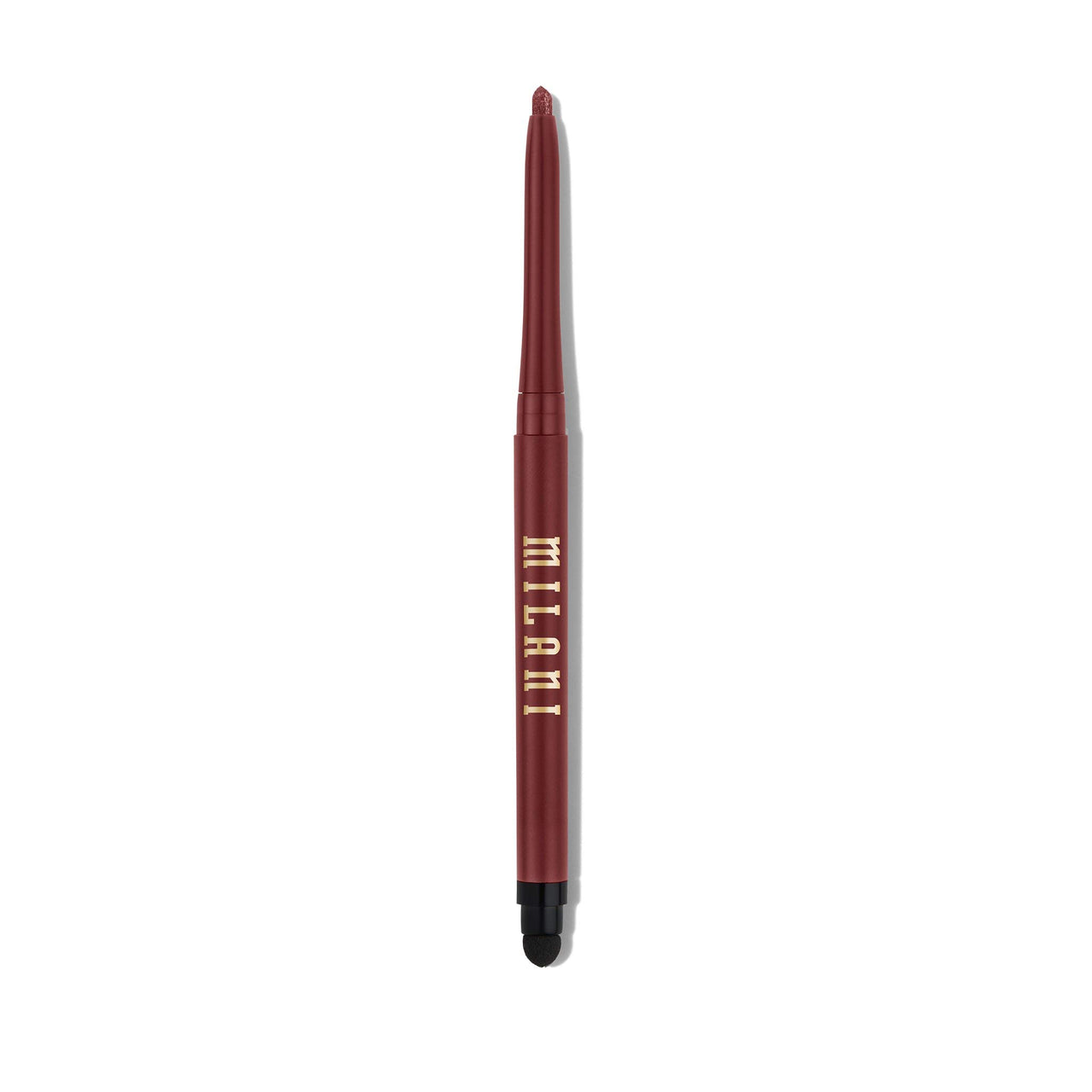 Milani Stay Put Eyeliner - Picante (0.01 Ounce) Cruelty-Free Self-Sharpening Eye Pencil with Built-In Smudger - Line & Define Eyes with High Pigment Shades for Long-Lasting Wear
