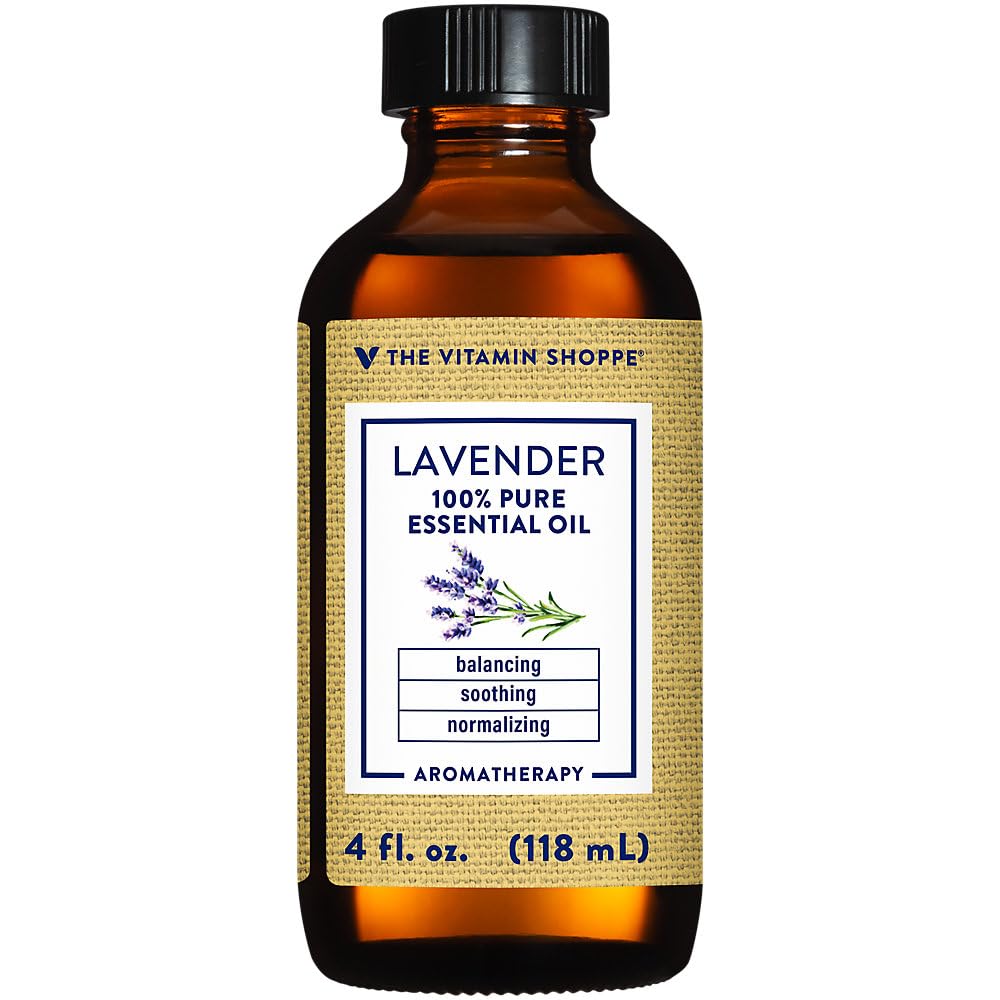 Lavender - 100% Pure Essential Oil - Balancing, Soothing, & Normalizing Aromatherapy (4 fl. oz.)