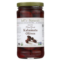 Thumbnail for Pitted Whole Greek Kalamata Olives, Organic 7 Ounces (Case of 6)