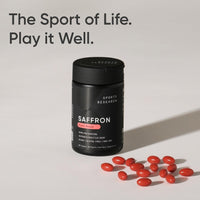 Thumbnail for Sports Research® Pure Saffron Supplement, 30 mg - Mood & Stress Support - Made w/Affron® Saffron Extract - Vegan Certified · Non-GMO · Gluten Free – 60 Veggie Softgels