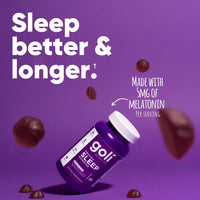 Thumbnail for Goli Dreamy Sleep Gummy - 60 Count - Melatonin, Vitamin D, Magnesium, and Lemon Balm Extract - Gelatin-Free, Gluten-Free, Vegan & Non-GMO