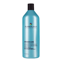 Thumbnail for Pureology Strength Cure Conditioner - For Damaged or Color Treated Hair, Hair Strengthening & Prevents Breakage, Vegan & Sulfate-Free
