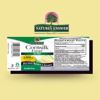 Thumbnail for Nature's Answer Alcohol-Free Cornsilk 2000mg 1oz Extract | Urinary Tract Support | Natural Diuretic | Gluten-Free, Non-GMO, Vegan | Single Count