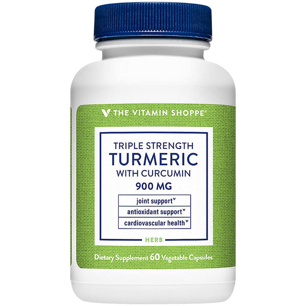 The Vitamin Shoppe Turmeric Curcumin 900MG - Joint Comfort, Antioxidant Support & Healthy Inflammation Response (60 Capsules)