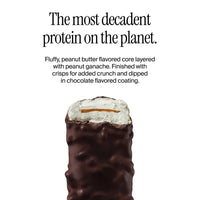 Thumbnail for David Bronze High Protein Bars - Peanut Butter Chocolate Crunch Flavor - 0g of Sugar, Low Carb, Gluten Free - 20g of Protein, 150 Calories - On-The-Go Snack, Pack of 12