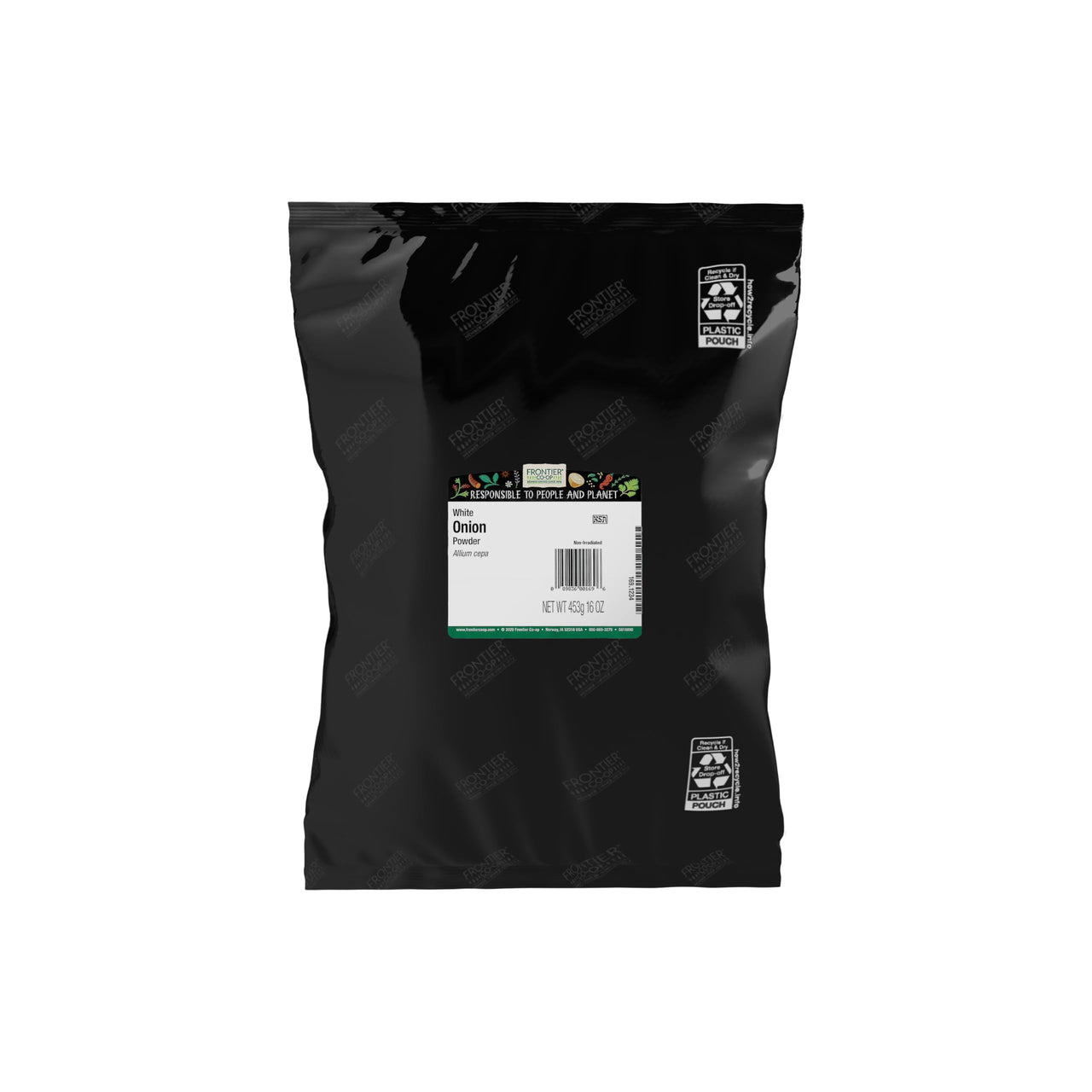 Frontier Co-op White Onion Powder, 1-pound Bulk Bag, Real Onion Taste Without The Tears, Kosher, Non GMO